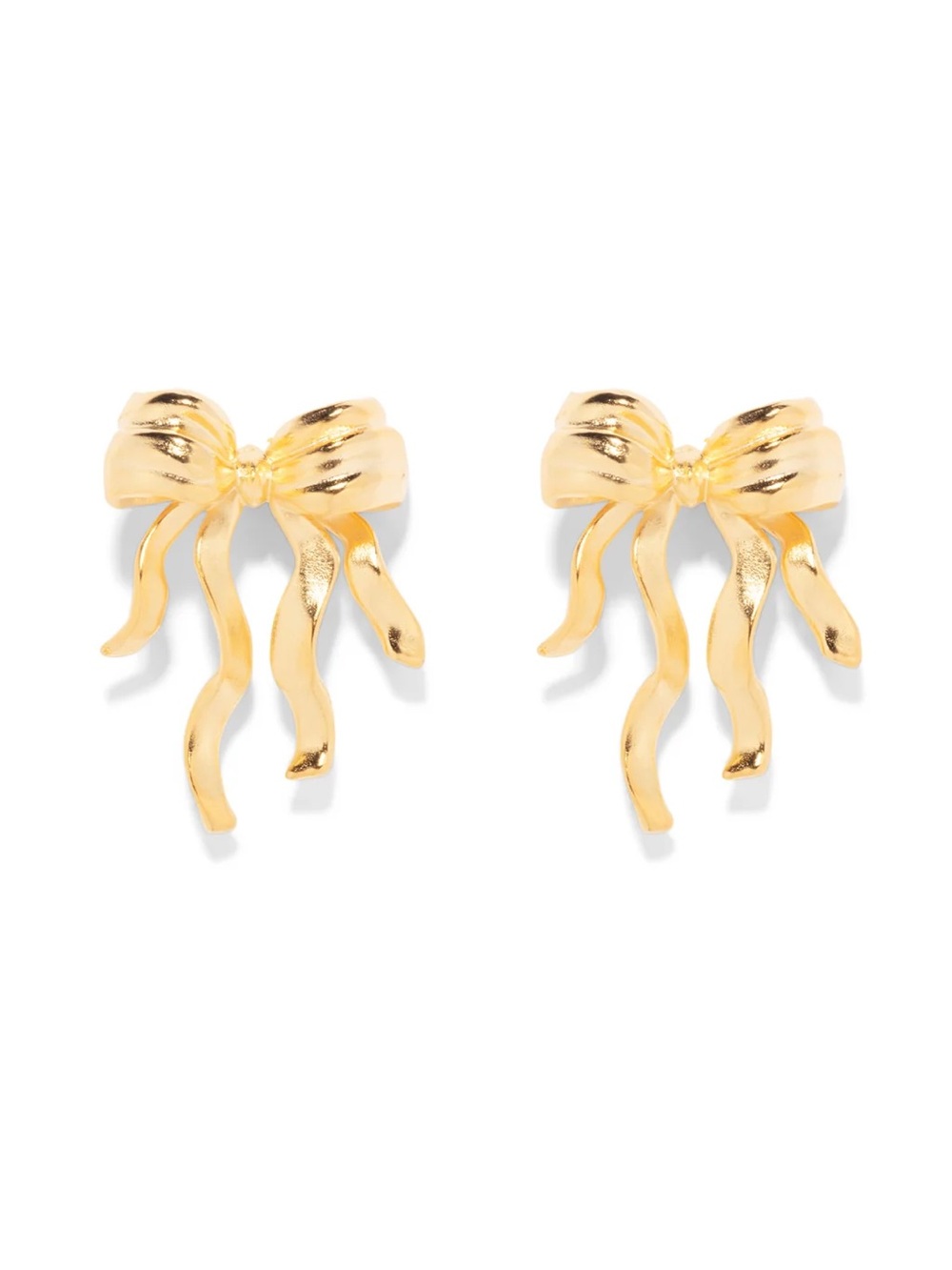 Pink Reef sculpted bow Earrings - Women Jewelry